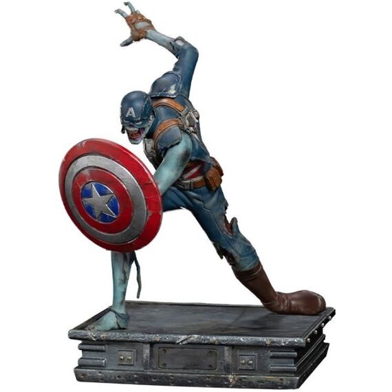 IronStudios - Marvel What If ... : 1:10 Art Scale Statue  - Zombie Captain America / Fan Shop and Merchandise |  Techbox