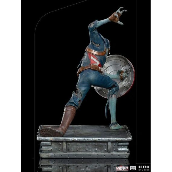 IronStudios - Marvel What If ... : 1:10 Art Scale Statue  - Zombie Captain America / Fan Shop and Merchandise |  Techbox