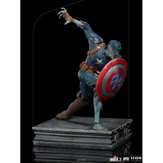 IronStudios - Marvel What If ... : 1:10 Art Scale Statue  - Zombie Captain America / Fan Shop and Merchandise |  Techbox