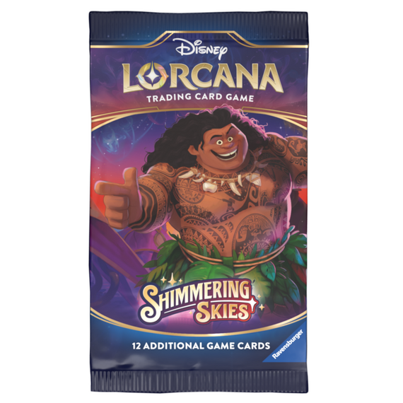 Disney Lorcana - 5x Shimmering Skies Booster - Bundle / Toys