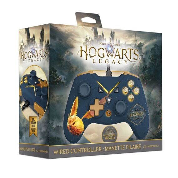 Harry Potter - Wired Controller for Xbox One/ PC with 3M Câble - Golden Vivet / Xbox Series X - Παιχνίδια Series X - Τίτλοι Παιχνιδιών - Techbox