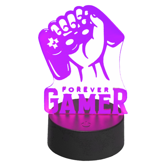 MECHARITE - 3D Lampe - FOREVER GAMER / Gadgets