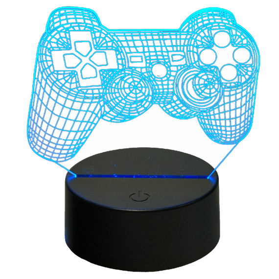 MECHARITE - Gaming 3D Lampe - Controller / Gadgets