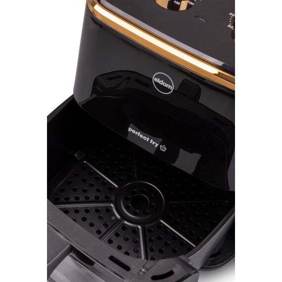 ELDOM FRITTA fat-free fryer, capacity 5.0 l, adjustable temp., clock, 1500 W | Techbox