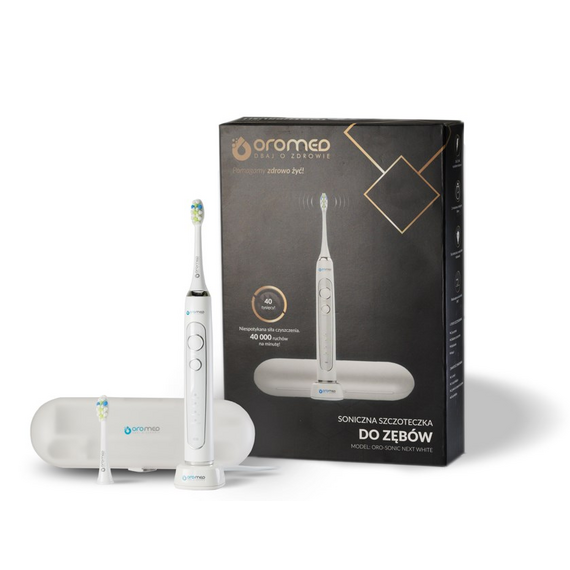 OROMED ORO-SONIC NEXT WHITE white sonic toothbrush - Διάφορα - ΠΡΟΣΩΠΙΚΗ ΦΡΟΝΤΙΔΑ - Techbox