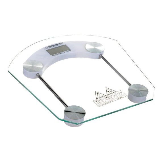Esperanza EBS008W personal scale Electronic personal scale Rectangle White | Techbox