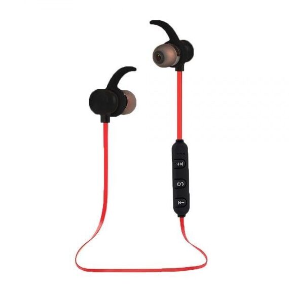 Esperanza EH186K headphones/headset Wireless In-ear Sports Bluetooth Black, Red | Techbox