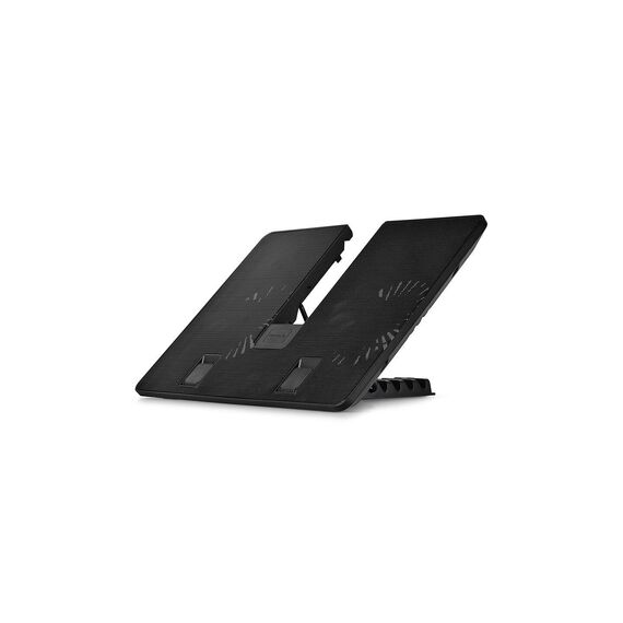 DeepCool U PAL laptop cooling pad 39.6 cm (15.6") 1000 RPM Black - Cooling Pads - Laptop Accessories - Techbox