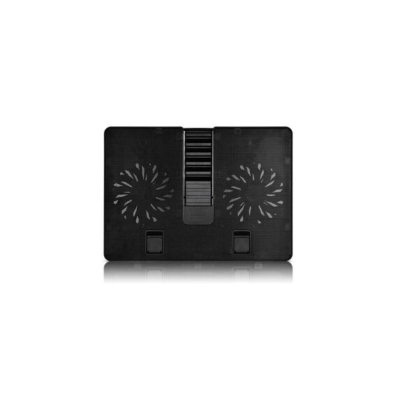 DeepCool U PAL laptop cooling pad 39.6 cm (15.6") 1000 RPM Black - Cooling Pads - Laptop Accessories - Techbox