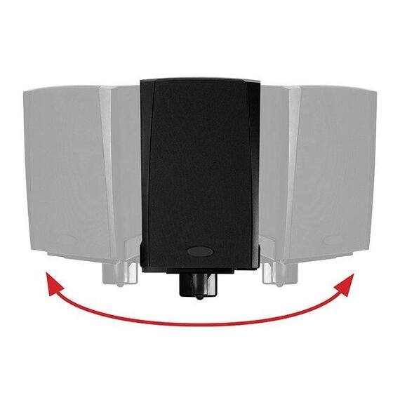B-Tech VENTRY - Side Clamping Loudspeaker Wall Mounts with Tilt & Swivel (Pair) | Techbox