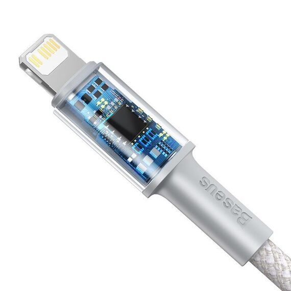 Baseus CATLGD-02 lightning cable 1 m White - USB Cables - Cables & Adapters - Techbox