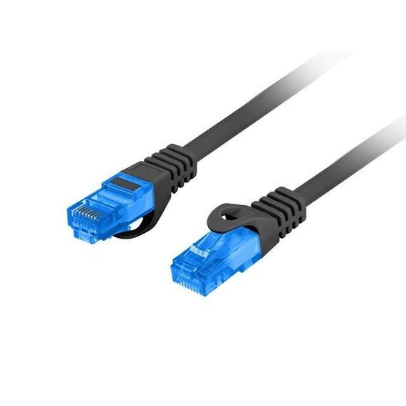 LANBERG PATCHCORD S/FTP CAT.6A 10M BLACK LSZH - Network & Phone Cables - Cables & Adapters - Techbox