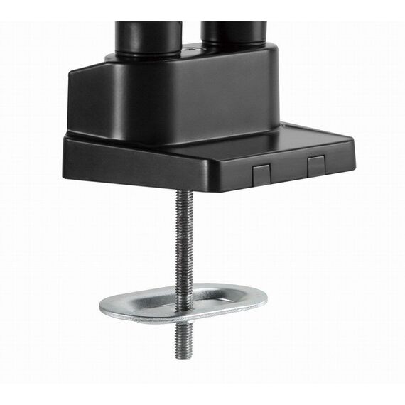 Gembird MA-DA3-02 Desk mounted adjustable monitor arm with notebook tray (full-motion), 17”-32”, up to 8 kg - Stands & Accessories - Monitors & Mounts - Techbox
