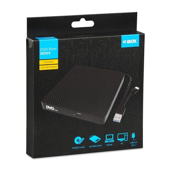 iBOX IED03 External DVD writer | Techbox