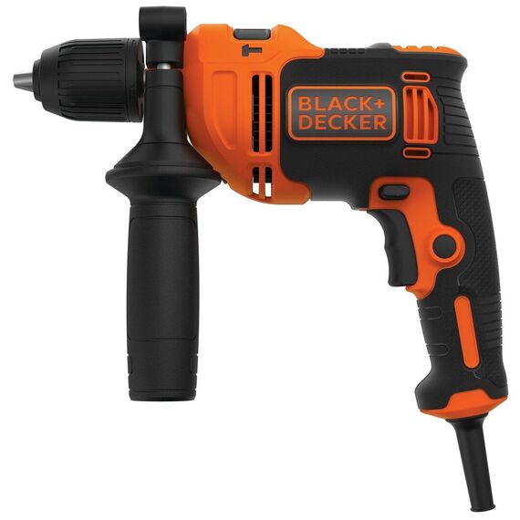 Black & Decker BEH710-QS drill 2800 RPM Black, Orange | Techbox
