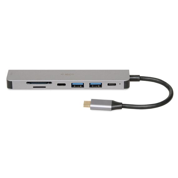 IBOX HUB USB IUH3SL4K SLIM USB3.2 HDMI 4K PD100W - USB Hubs & Card Readers - Peripherals - Techbox
