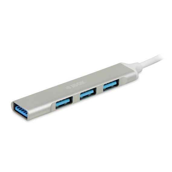 iBOX USB HUB 1x USB 3.0 + 3x USB 2.0 - USB Hubs & Card Readers - Peripherals - Techbox