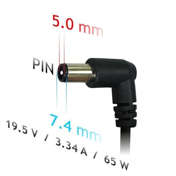 Akyga AK-ND-05 power adapter/inverter Indoor 65 W Black | Techbox