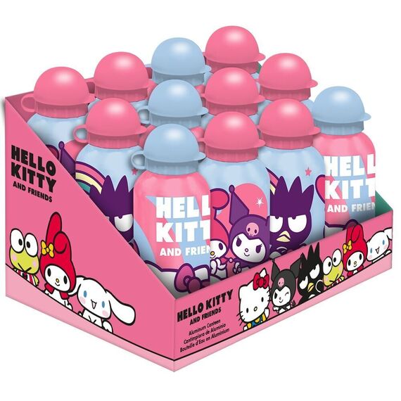 Hello Kitty and Friends assorted aluminium bottle 500ml |  Techbox