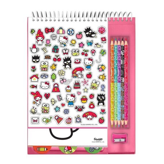 Hello Kitty pencil colouring set |  Techbox