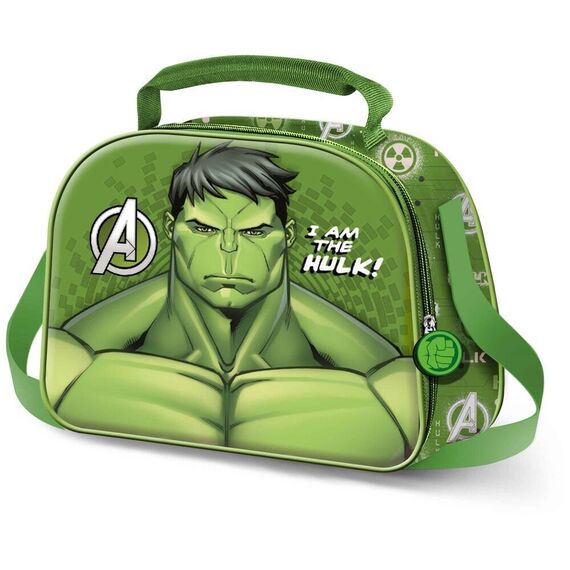 Marvel Hulk Rage 3D lunch bag |  Techbox