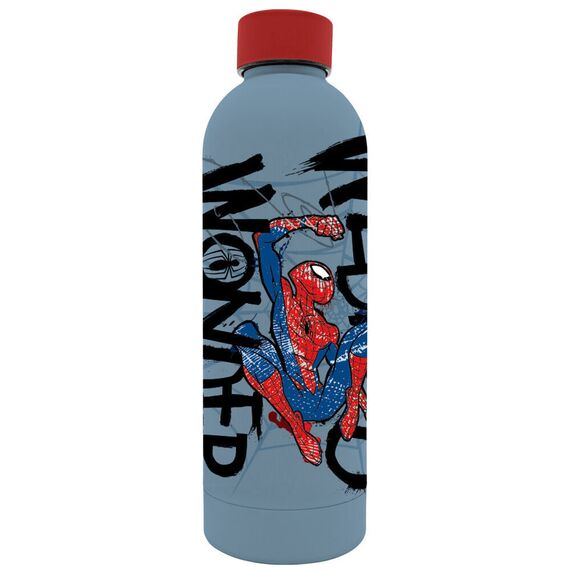 Marvel Spiderman aluminium bottle 500ml - Mugs & Bottles - Gifts - Techbox