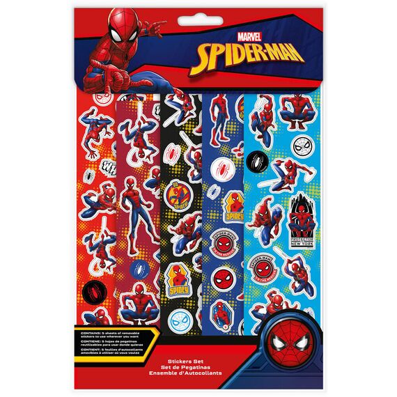Marvel Spiderman stickers set