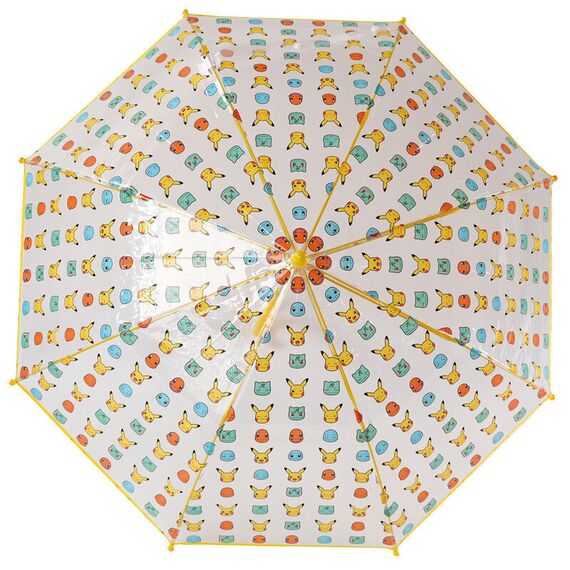 Pokemon manual transparent umbrella 48cm - Merchandise Seasonals - Various - Techbox