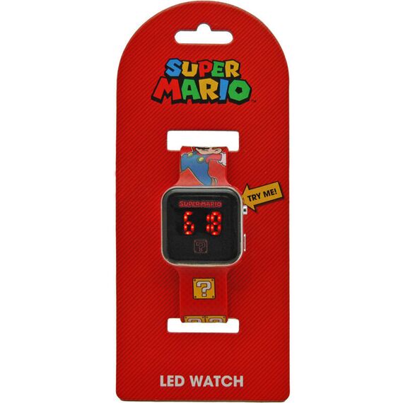 Super Mario Bros led watch - GIFT|CLOCKS - Λεπτομέρειες προϊόντος