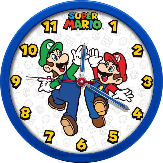 Super Mario Bros wall clock |  Techbox