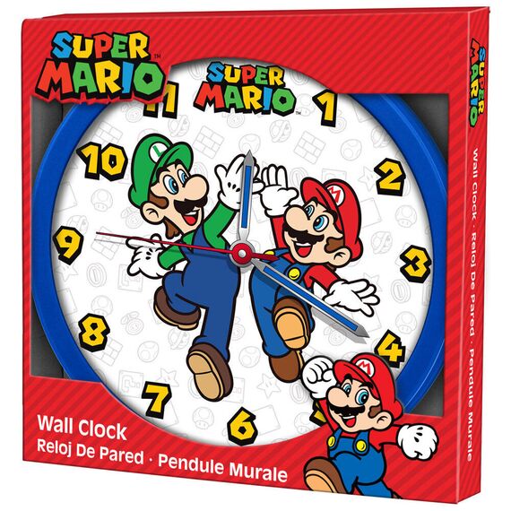 Super Mario Bros wall clock |  Techbox