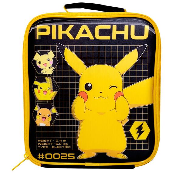 Pokemon Pikachu lenticular thermal lunchbag |  Techbox