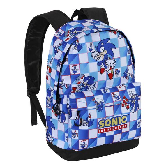 Sonic The Hedgehog Blue Lay backpack 41cm - STATIONERY / SCHOOL|BACKPACKS - Λεπτομέρειες προϊόντος