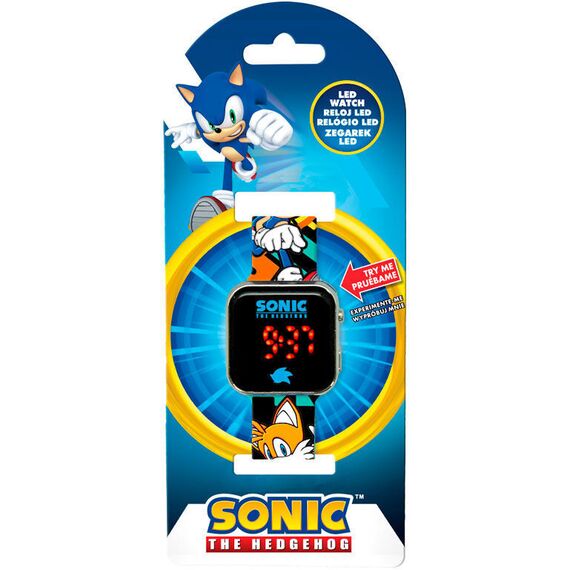 Sonic the Hedgehog led watch |  Techbox