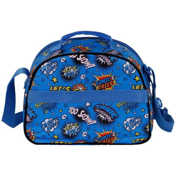Sonic The Hedgehot Lets Roll 3D lunch bag - STATIONERY / SCHOOL|SNACK BAGS - Λεπτομέρειες προϊόντος