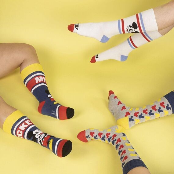 Disney Mickey pack 3 socks - FASHION AND ACCESSORIES|SOCKS - Λεπτομέρειες προϊόντος