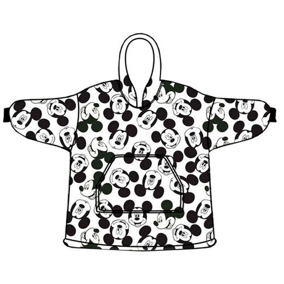 Disney Mickey oversize sweatshirt coat kids coral |  Techbox