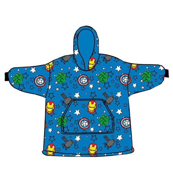 Marvel Avengers oversize sweatshirt coat kids coral - Hoodies & Tshirts - Fashion - Techbox