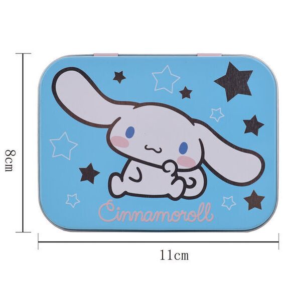 Hello Kitty Cinnamoroll metal band-aid box