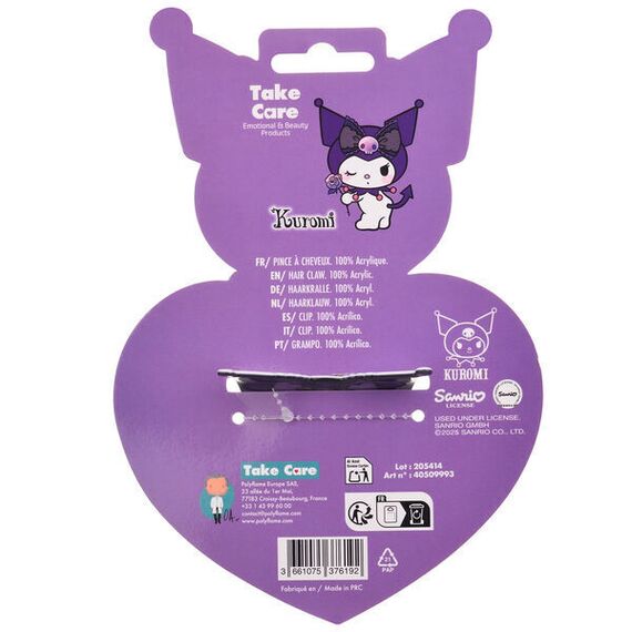 Hello Kitty Kuromi premium hair clip |  Techbox