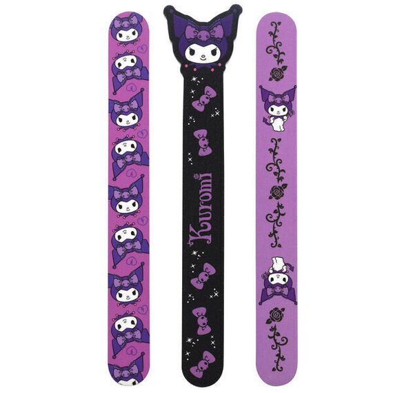 Hello Kitty Kuromi set 3 nail files
