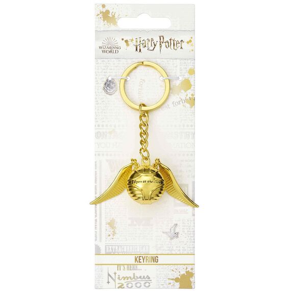 Harry Potter Golden Snitch keychain |  Techbox