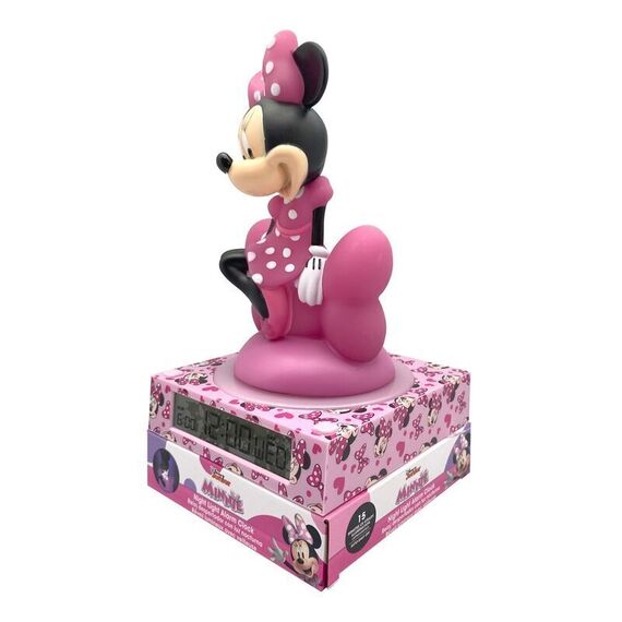 Disney Minnie 3D lamp with alarm clock