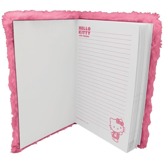 Hello Kitty and Friends A5 Plush notebook |  Techbox