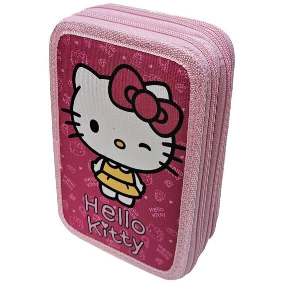 Hello Kitty My Style triple pencil case |  Techbox