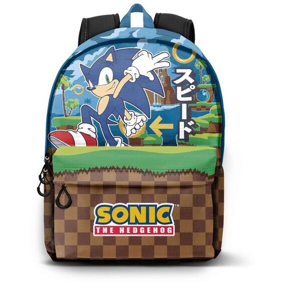 Sonic the Hedgehog Greenhill backpack 35cm |  Techbox