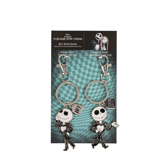 Disney Nightmare Before Christmas Jakks Skellington Set 2 keychains - Keychains - Gifts - Techbox