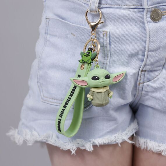 Star Wars The Mandalorian Grogu keychain |  Techbox