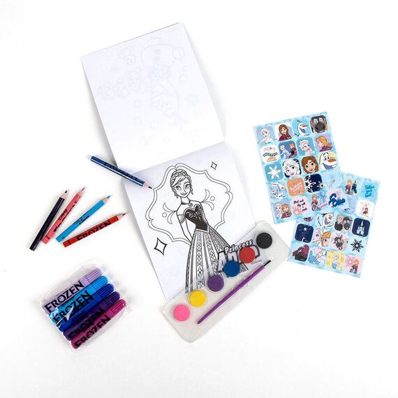 Disney Frozen backpack stationery set |  Techbox