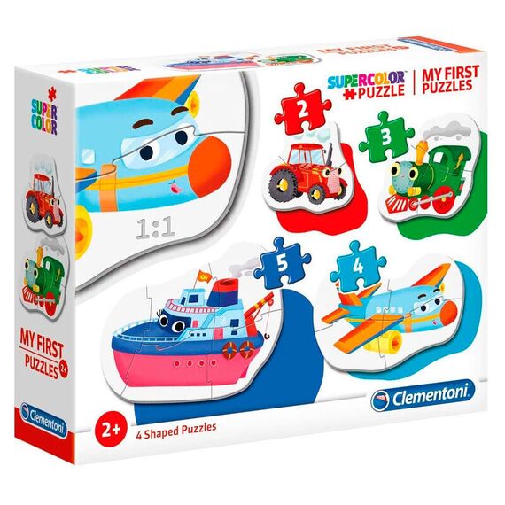 Means of Transport My First Puzzle 3-6-9-12pcs - Puzzles - Gifts - Techbox